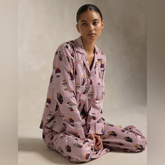Polo Bear Pajamas Silk Ralph Lauren Pajamas Polo Ralph Lauren